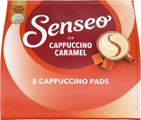 Senseo cappuccino caramel koffiepads - intensiteit 2 9 - 4 x 8 pads