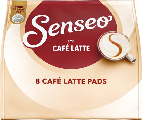 Senseo café latte koffiepads - intensiteit 2 9 - 4 x 8 pads