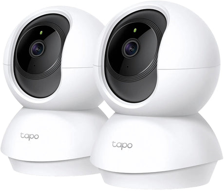 Tp-link tapo c200 beveiligingscamera binnen 2 pak - 1080p- full hd- pan tilt - wifi camera