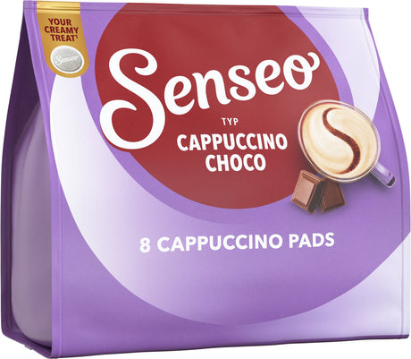 Senseo cappuccino choco koffiepads - intensiteit 2 9 - 4 x 8 pads