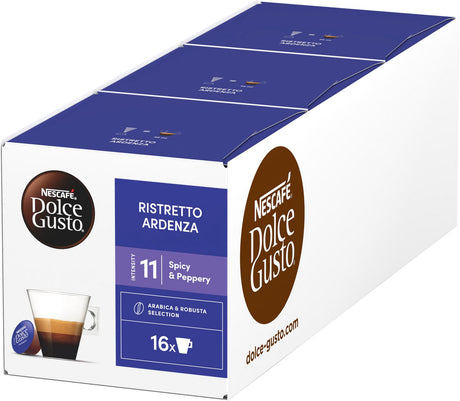Nescafé dolce gusto capsules espresso ristretto ardenza - 48 koffiecups voor 48 koppen koffie