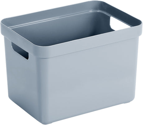 Sunware sigma home opbergbox 18l - 35x24.6x24.3 cm - blauw