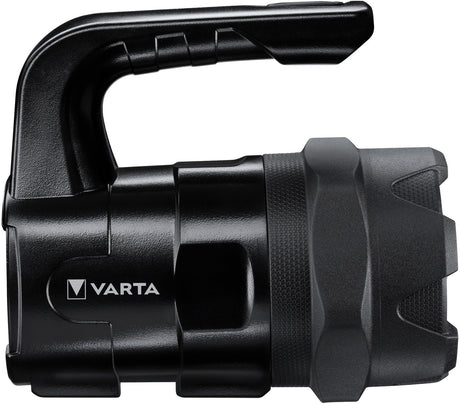 Varta indestructible bl20 pro zaklamp - 400 lumen - 400 meter lichtbereik - inclusief 6x aa batterijen - ip54 spatwaterdicht - valbestendig tot 4 meter