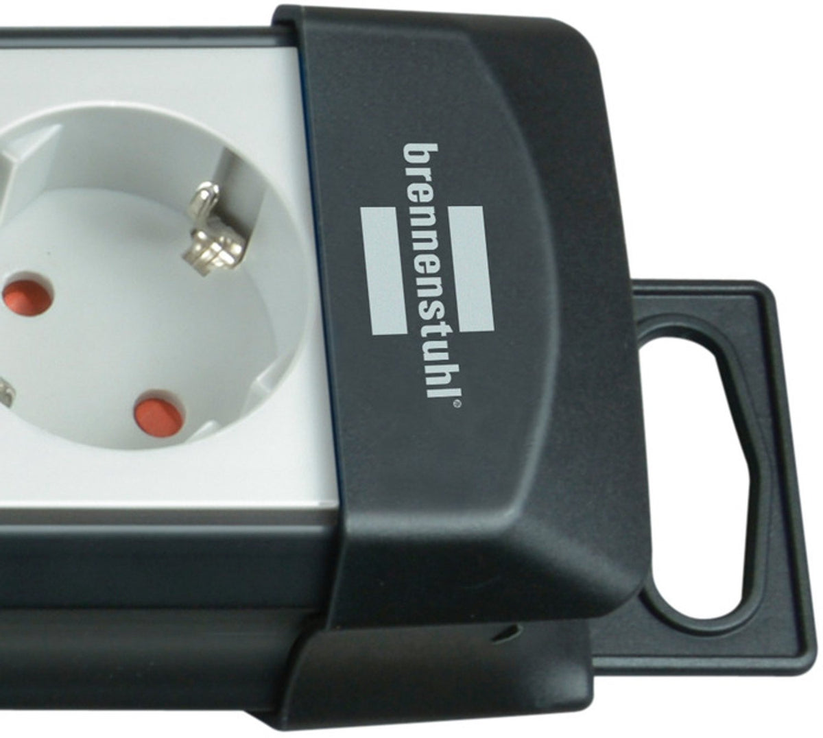 Brennenstuhl premium-line stekkerdoos 4-voudig zwart lichtgrijs 5m h05vv-f 3g1,5