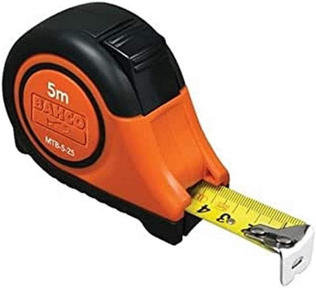 Bahco meetlint mtb-5-25, 5 meter, 25mm breed, nylon gecoat