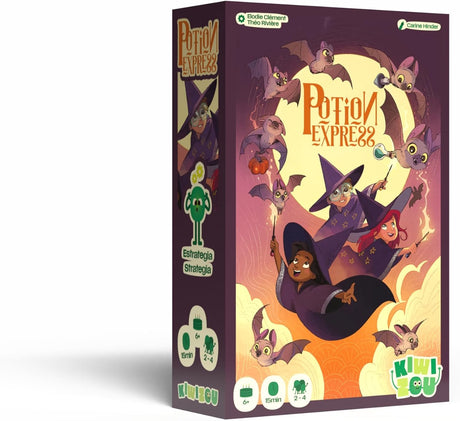 Geronimo games potion express - kiwizou - - kinder spel - vanaf 6 jaar - van 2 tot 4 spelers