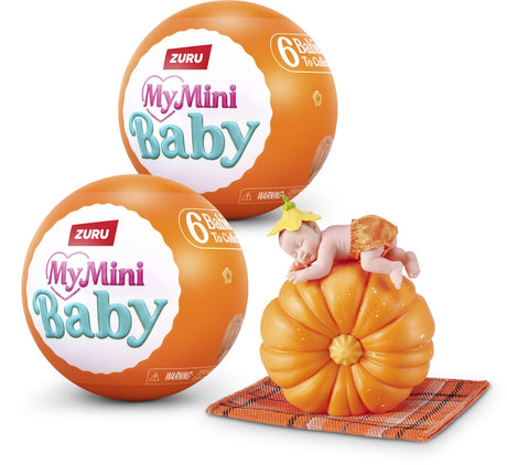 Mini my mini pumpkin patch series 1 verzamelcapsule 2-pack van zuru