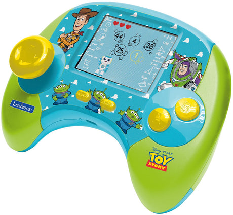 Lexibook stroom console® speelgoed story educatieve draagbare tweetalige pratende console met 100 activiteiten en 2,8 kleuren lcd-scherm in het frans en engels