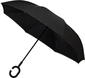 Impliva minimax - opvouwbare inside out paraplu - ã˜ 107 cm - zwart