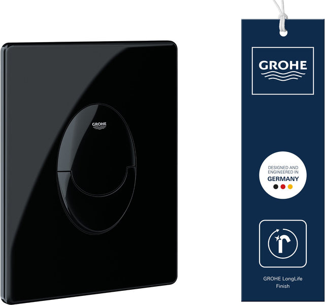 Grohe start bedieningsplaat - glossy black