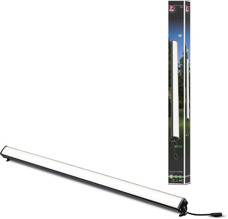 Paulmann plug shine led-grondopbouwlamp lichtlijst ip67 langwerpig 856x58 mm 3000k 8,1w 660lm 24v antraciet alu drukgegoten