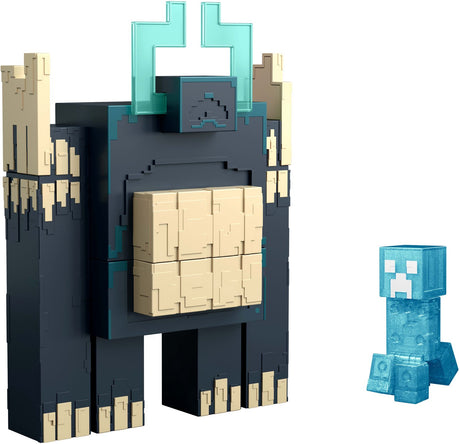 Mattel minecraft spicewood figuur - met licht en geluid - aanval-actie