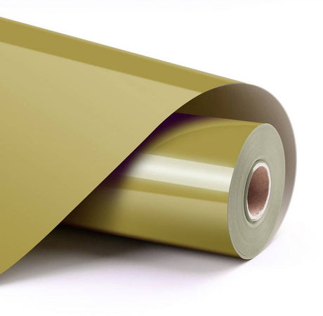 Loklik heat transfer vinyl basic - goud - 30.5 x 180 cm