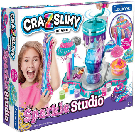 Lexibook cra-z-slimy glitter studio