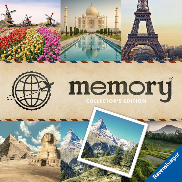 Ravensburger collector's memory: mooiste bestemmingen - reisspel