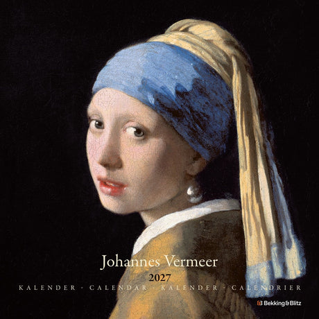 Bekking blitz johannes vermeer mini kalender 2027