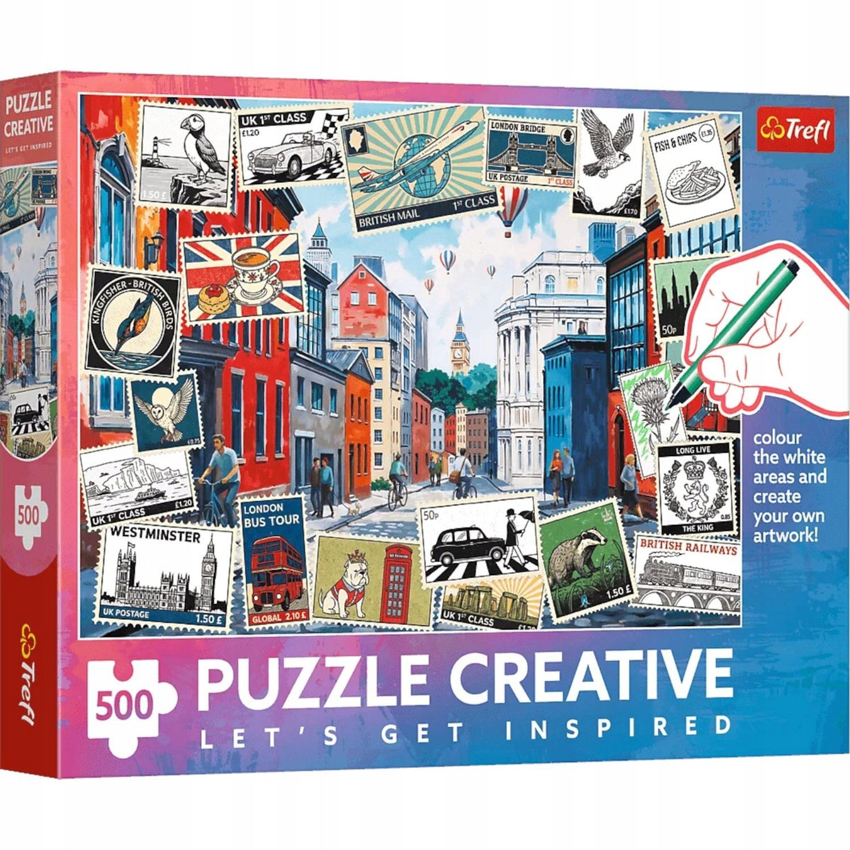 Trefl stad legpuzzel - 500 stukjes - vanaf 10 jaar