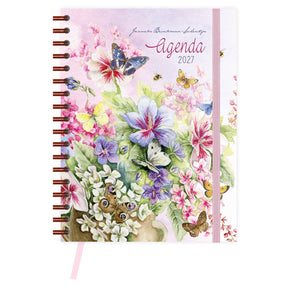 Comello janneke brinkman bureau-agenda (harde kaft) hibiscus 2027