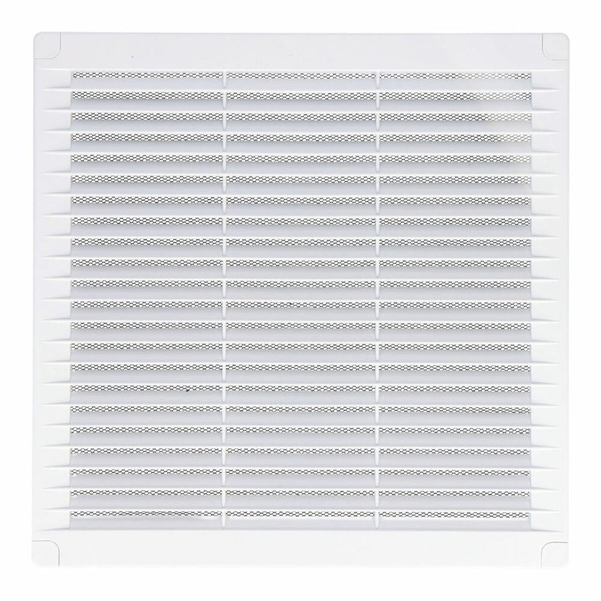 Edm product ventilatierooster edm 87706 wit 25 x 25 x 0,7 cm muggennet