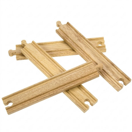 Bigjigs rails - rechte stukken - lang - 4dlg.