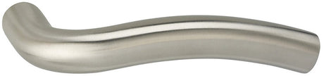 Impresso conway deurkruk - modulair - rvs - geschikt voor deuren van 38 t m 45 mm - stift 8 mm - set van 2 stuks - inclusief bevestigingsmateriaal - kleur zilver