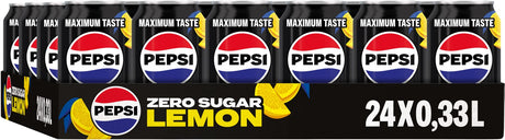 Pepsi zero lemon 24x33cl
