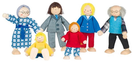 Goki poppenhuis city-familie