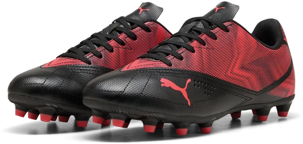 Puma rapid fg ag heren sportschoenen - black-ultra red 43