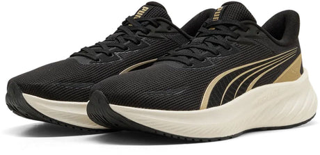Puma pounce lite 2 unisex sportschoenen - black- gold 38