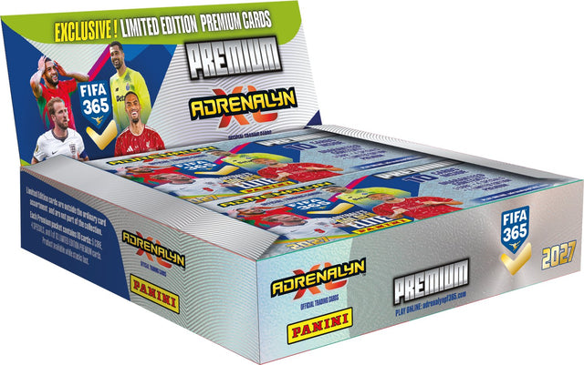 Panini tcg | adrenalyn xl fifa 365 26 27 premium pack display | 10 premium packs | 100 voetbalkaarten