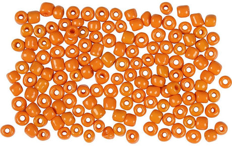 Creativ company cc rocailles 3 mm oranje 25 gr.