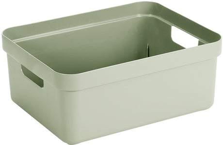 Sunware sigma home opbergbox 24l - 44.5x34.5x18.3 cm - groen