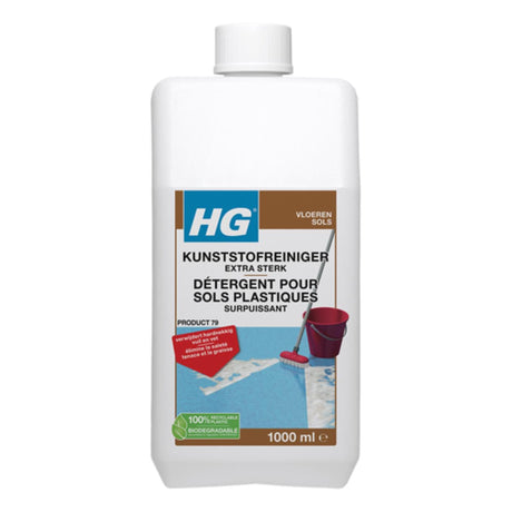 Hg kunststofreiniger extra sterk (product 79) 1l