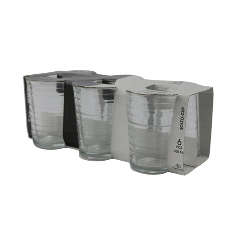 Glas soleo 200ml set a 6 26x13x10cm
