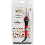 Creativ company http: www.cchobby.nl houtbranden-set-afm-19x3-cm-eu-zwart-rood-1-stuk