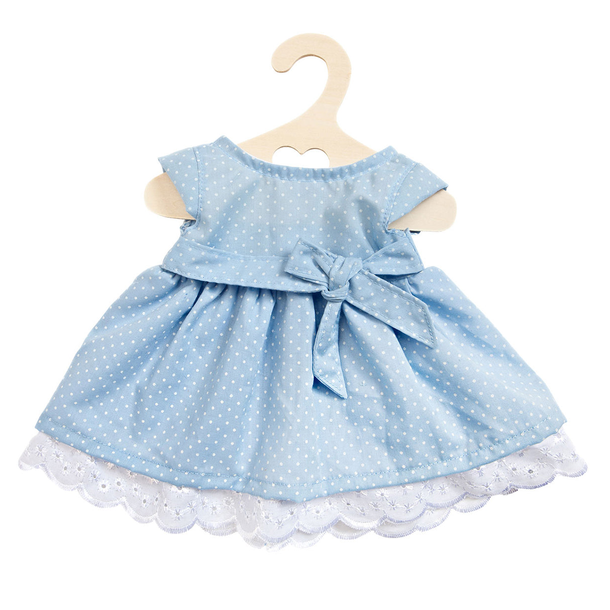 Robe de poupée Heless Bleu, 28-33 cm