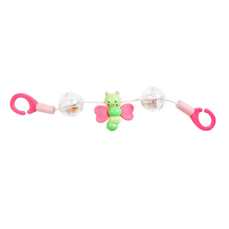 Heless poppenwagen rammelaar