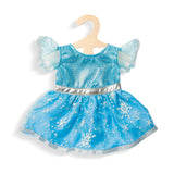 Vestido de muñecas Princesa de hielo, 28-35 cm