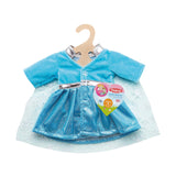 Vestido de muñecas Princesa de hielo con capa, 35-45 cm