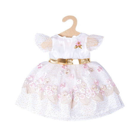 Heless poppenjurk prinses met kroon, 28-35 cm