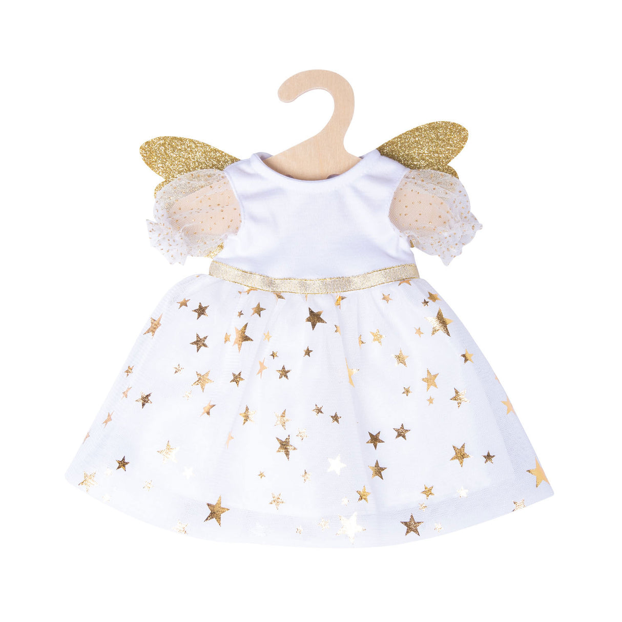 Heless Doll Dress Angel avec des étoiles, 28-35 cm