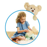 Heless knuffel pluche teddy rainbow, 32cm