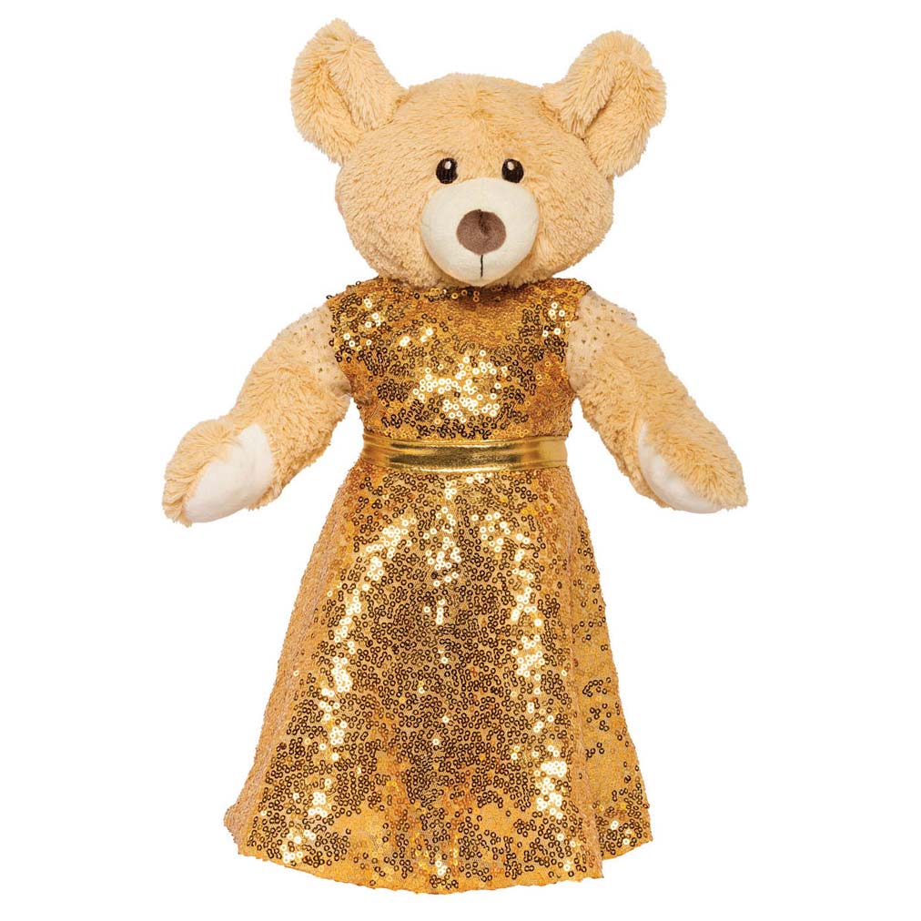 Vestido de muñeca Golden Star, 28-35 cm