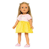 Vestido de muñeca Bunny Lou, 35-45 cm