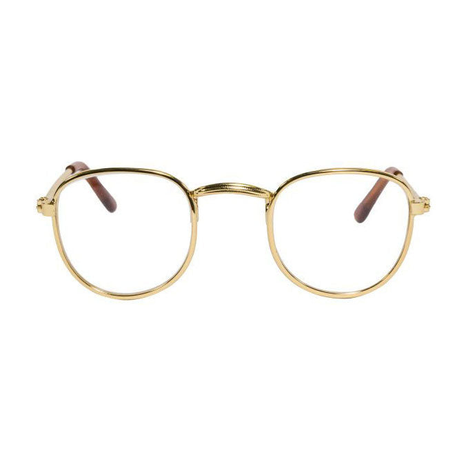 Heless dolls reading glasses gold