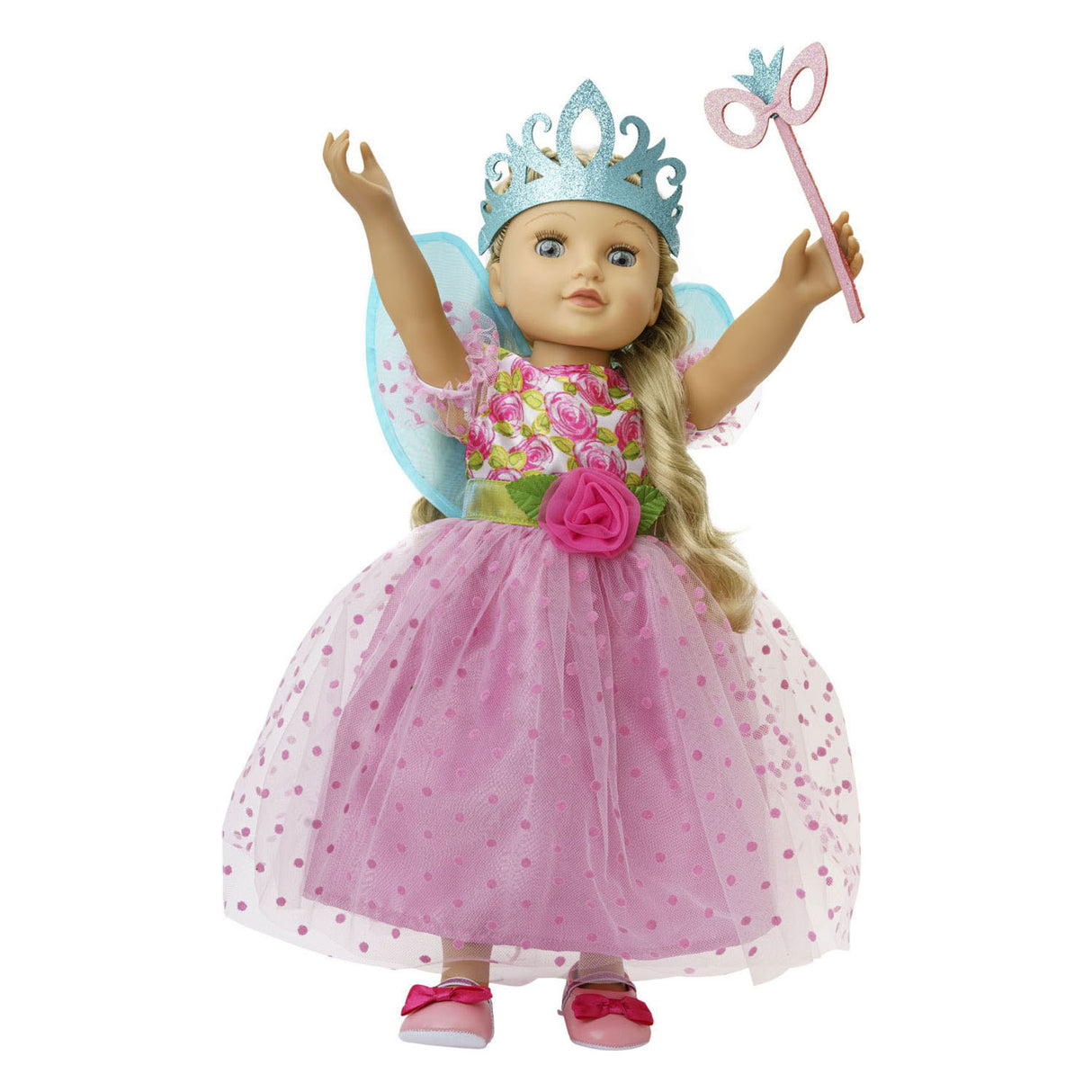 Heless poppenjurk prinses lillifee roze, 28-35cm