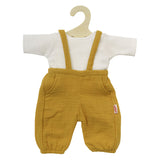 Heless Dolls Dungarees ockra gul, 35-45 cm