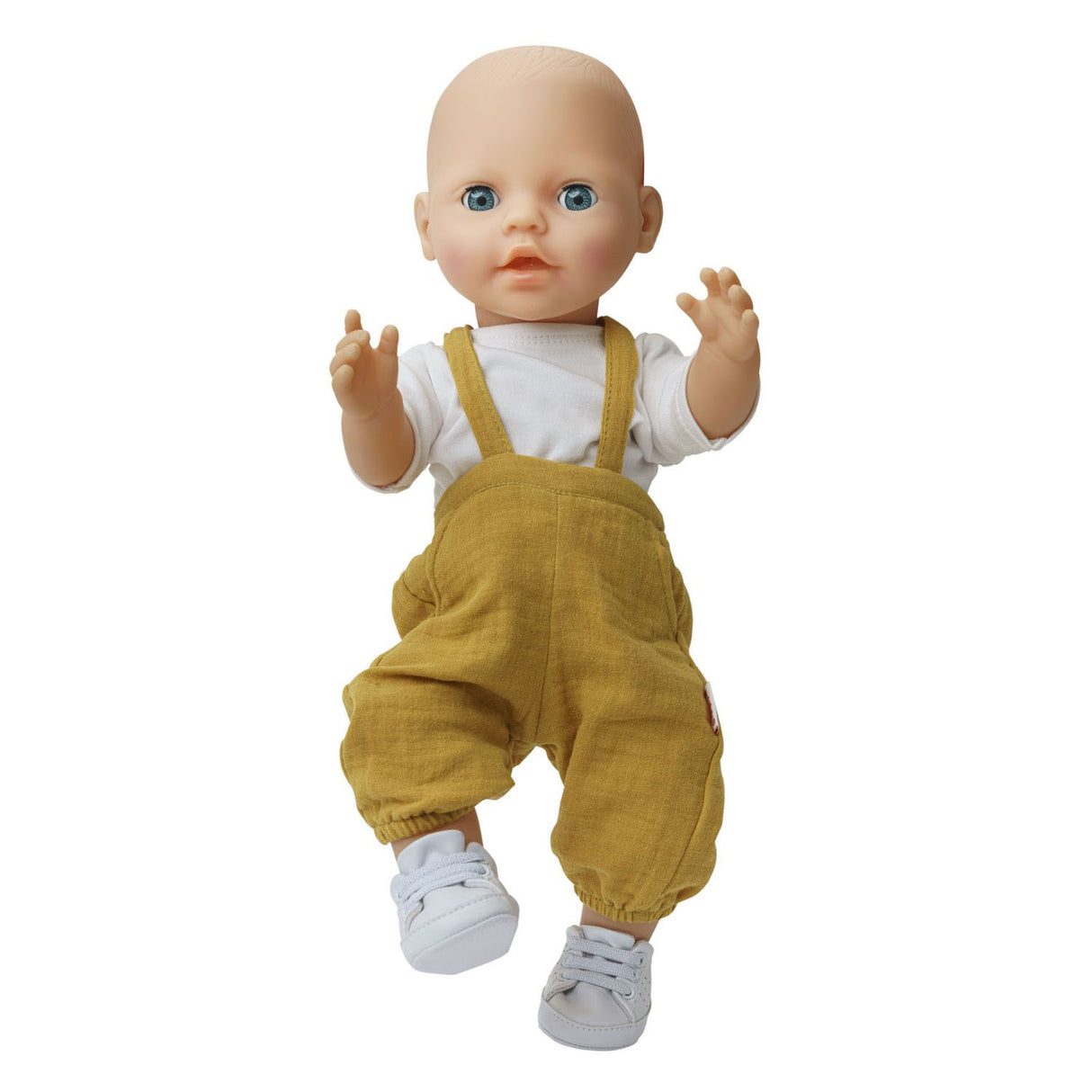 Heless Dolls Dungarees ockra gul, 35-45 cm