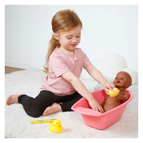 Heless poppenbadset met accessoires roze