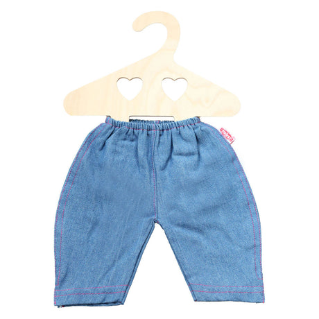 Heless poppenjeans aan hanger - 35-45 cm